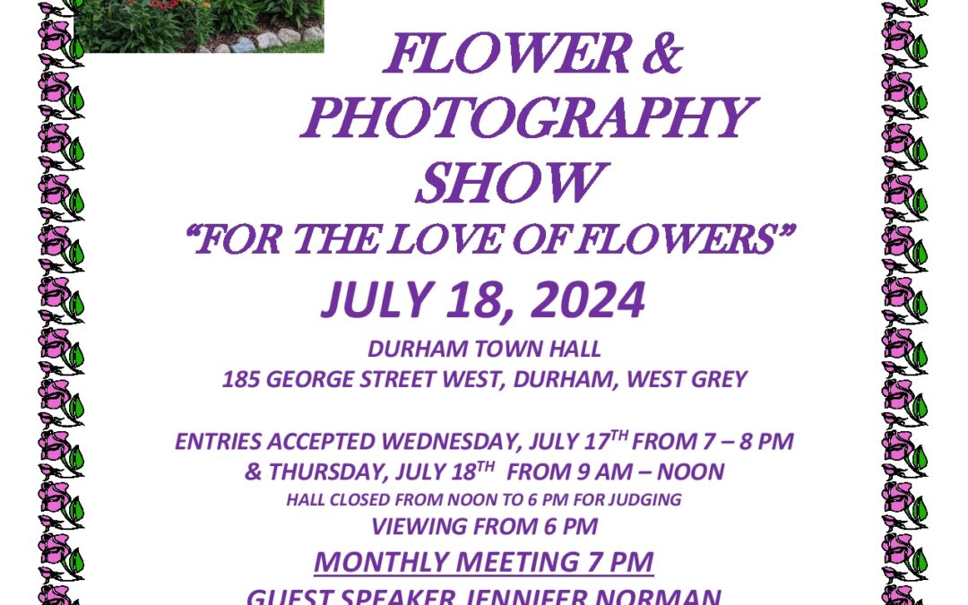 Flower & Photography Show