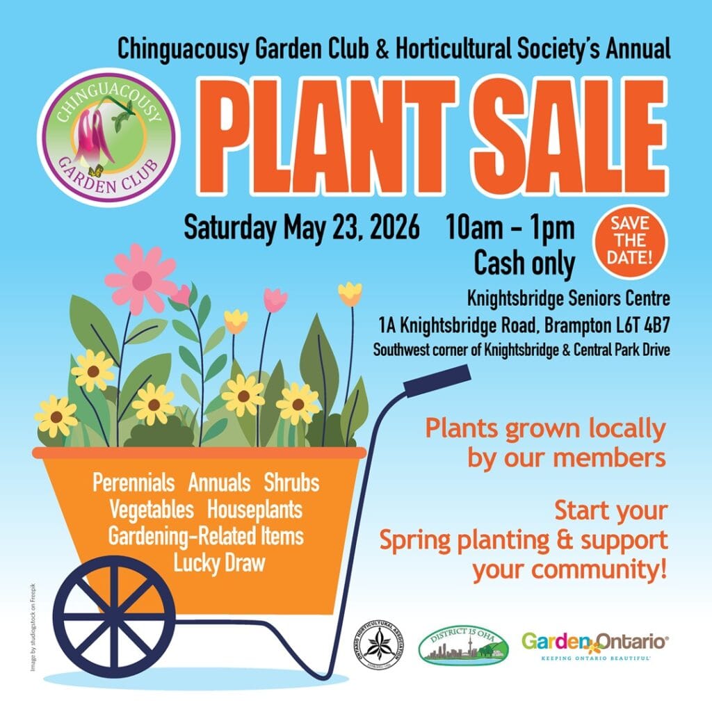 Poster for the plant sale