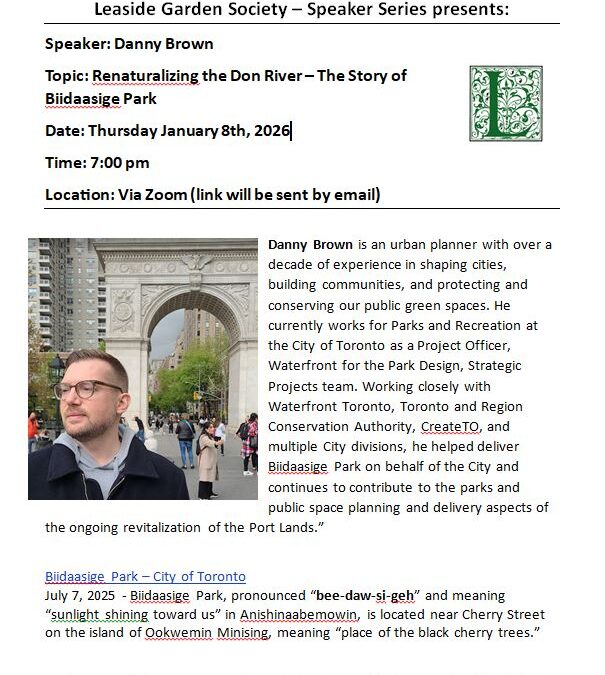 Renaturalizing the Don River – The Story of Biidaasige Park