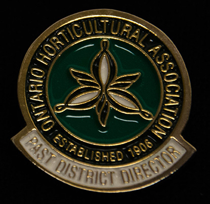 oha service pin, past district director