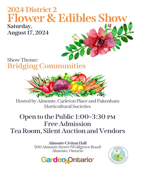 2024 District 2 Flower and Edibles Show
